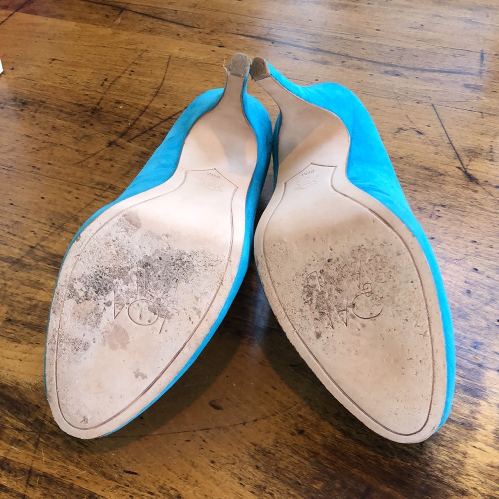 Joan and David suede pumps - Picture 4 of 5